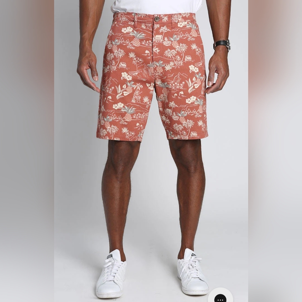 NWT- Jachs New York Printed Chino Short